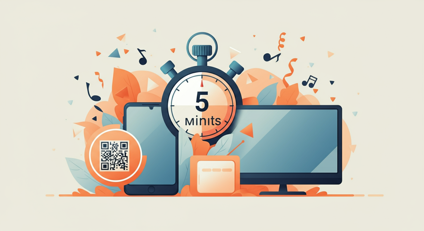Listo en 5 minutos: cómo configurar RocolaQR en tu bar o restaurante