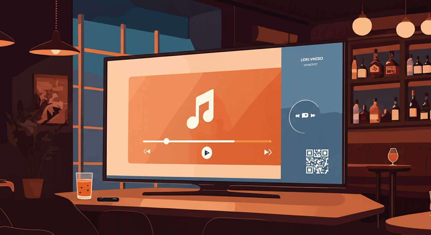 ¿Qué es el modo TV de RocolaQR y cómo se configura?